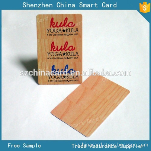 nice ordinary offset printing standard size PVC plastic discount card